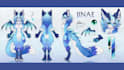 furry reference sheet fursona ref sheet anthro character design nsfw furry art
