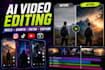 ai videos and professionally edit ai generated videos