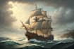 make a ship oil painting based on your ideas