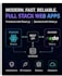 develop a full stack web app using react node js and rest API