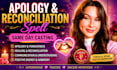 cast apology and reconciliation with spell same day casting