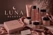 create skin care label, cosmetic logo and makeup packaging design