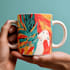 create a custom coffee mug design