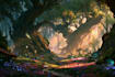 create fantasy landscape illustrations