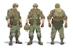draw 2d game art military character design