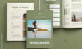 do minimalist canva ebook, book cover, workbook pdf layout guide, leadmagnet kdp