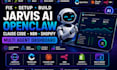fix setup jarvis ai openclaw claude code shopify multi agent obsidian dashboard