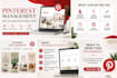 be your professionally pinterest manager and ghost scheduler