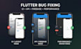 fix bugs and errors in your flutter android and ios app