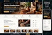 design a premium modern business landing page