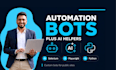develop scraping and automation bots powered by ai