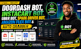 develop doordash bot, delivery bot and workflow automation