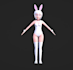 model stylized 3d character in blender