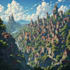 design amazing fantasy landscape