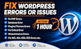 fix wordpress 403, 404, 500, 503 errors, critical and database issues