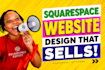 build stunning squarespace website design, redesign squarespace, website dev