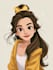 create a disney cartoon illustration