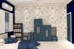 create realistic 3d interior rendering for apartment cafe office