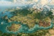 draw fantasy map illustration
