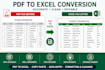 do accurate data entry in excel and word