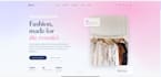 build a modern responsive react website with typescript