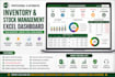 create inventory stock management excel dashboard and tracker