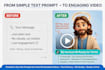 create a 3d pixar style jesus video with your custom encouraging message