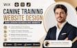 build wix canine training website dog lesson scheduling website