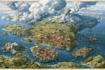 draw fantasy map illustration