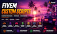 create custom fivem scripts and resources using lua