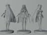 make 3d anime or custom charcter for you