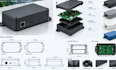 design a 3d pcb enclosure and electronic housing