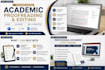 do academic proofreading, formatting and PPT design