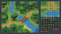 topdown pixel art tileset, tilemap, rpg game environment, 2d game map