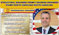 structural engineer permit drawing engineer stamp north carolina south carolina