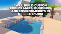 build custom roblox maps, buildings and environments in roblox studio