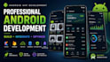 create a professional android app with kotlin, firebase, API