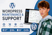 wordpress maintenance support troubleshooting updates