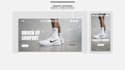 design luxury editorial landing page like stride in figma