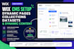 fix and set up wix cms dynamic pages, collections and datasets