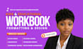 kids workbook design, interactive educational workbook worksheet,textbook design
