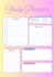 design a beautiful and customized study planner