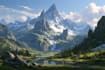 design detailed fantasy landscapes and environments
