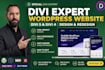 design, redesign divi 5 or fix your wordpress website using divi builder