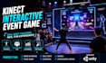 develop kinect interactive event game using unity