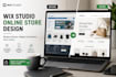 design wix studio ecommerce online store website, wix stduio ecommerce design