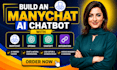 build an ai chatbot with manychat openai chatgpt integration