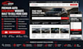 auto dealership website with car listings, vehicle inventory and vin decoder