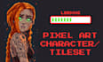 2d top down pixel art tileset game art tilemap rpg maker background sprite sheet