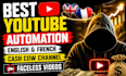 create, setup, manage and monetize youtube automation channel faceless videos